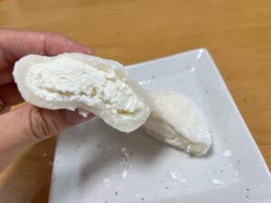 セブンイレブンのみるくクリーム大福