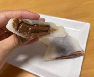 セブンイレブンのしろもちたい焼きちょこクリーム