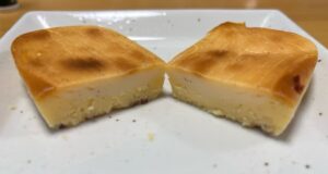 ローソンのむぎゅ濃チーズケーキ