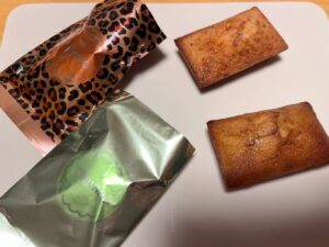 ちひろ菓子店のフィナンシェ