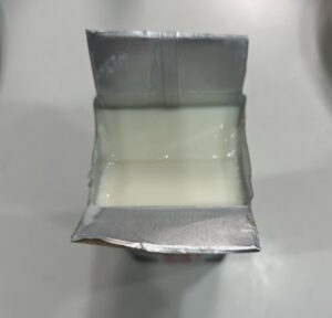 カルディのパンダ杏仁豆腐