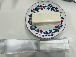 カルディのパンダ杏仁豆腐